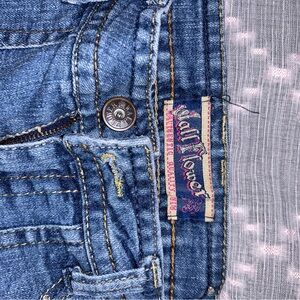 Wall Flower Low rise denim shorts
